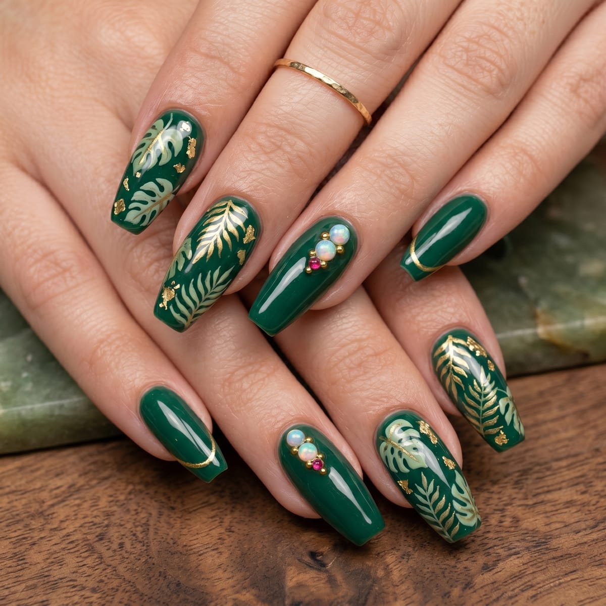 Lemon Nails Bar signature nail art